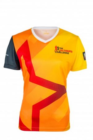 Sport T-Shirt V-Ausschnitt