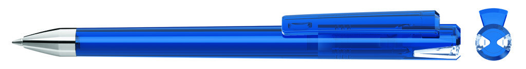 CRYSTAL transparent SI Drehkugelschreiber – Bild 2