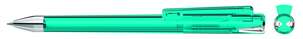 CRYSTAL transparent SI Drehkugelschreiber – Bild 5