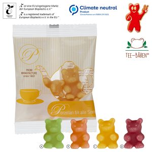 Tee-Bären® im kompostierbaren Tütchen
