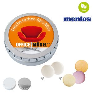 MINI-Drück-mich-Dose mit mentos