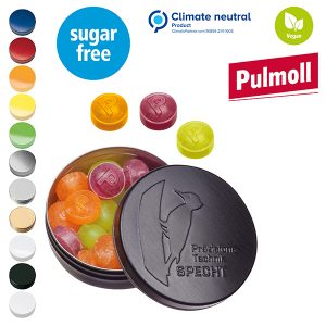 XS-Prägedose mit Pulmoll Pastillen