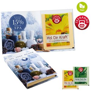 Süßes Briefchen mit Tee