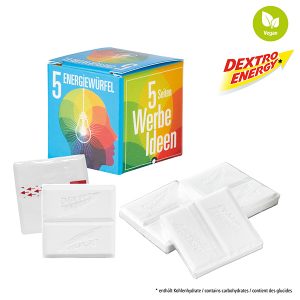 Mini Promo-Würfel mit DEXTRO ENERGY*