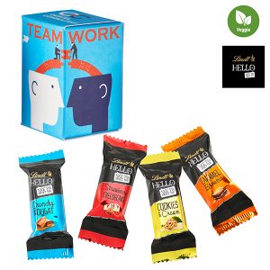 Mini Promo-Tower mit Hello Mini Stick Mix