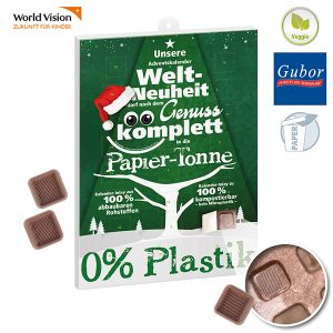 reinpapier® Schoko-Adventskalender