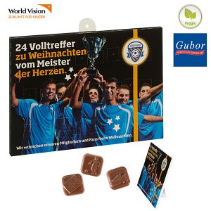Fußball-Schoko-Adventskalender BUSINESS