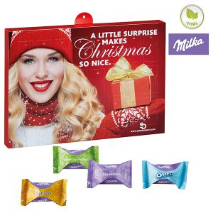 Premium Präsent-Adventskalender BUSINESS mit Milka Zarte Momente