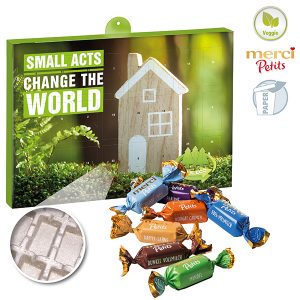 Premium-Präsent-Adventskalender "Eco" BUSINESS mit merci Petits