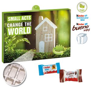 Premium Präsent-Adventskalender "Eco" BUSINESS mit kinder Minis Mix