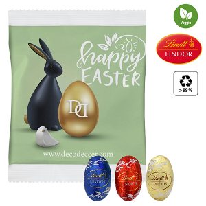 3er Lindor Mini Eier im Papiertütchen