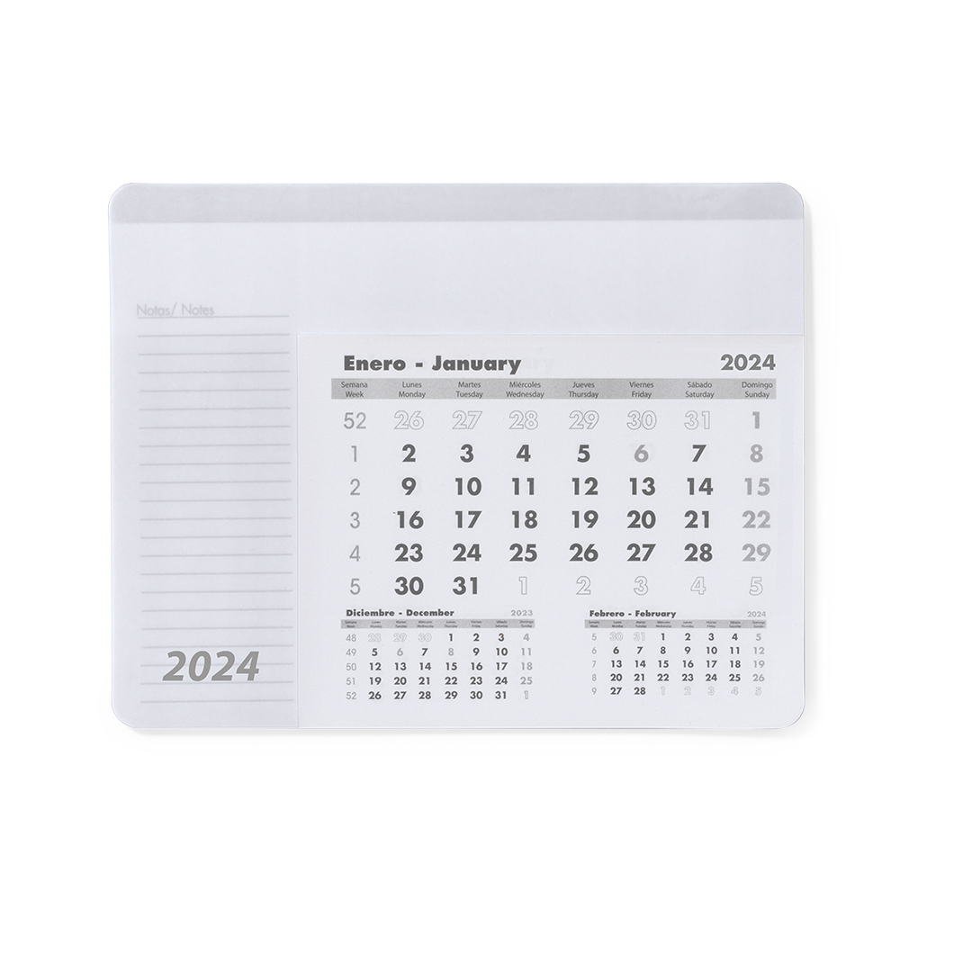 Mauspad Kalender