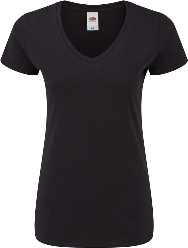 F.O.L. | Lady-Fit Iconic 150 V-Neck T – Bild 2
