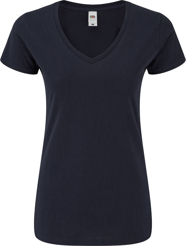 F.O.L. | Lady-Fit Iconic 150 V-Neck T – Bild 5
