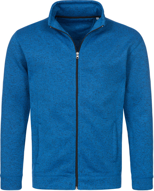 Stedman | Knit Fleece Jacket Men – Bild 3