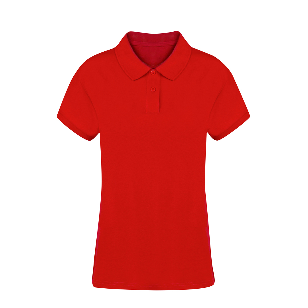 Erwachsene Frauen Farbe Polo-Shirt – Bild 9