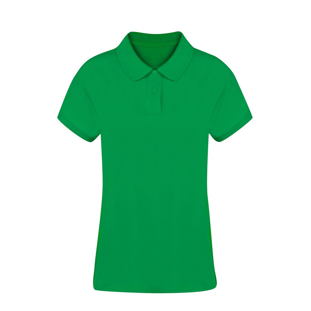 Erwachsene Frauen Farbe Polo-Shirt – Bild 11