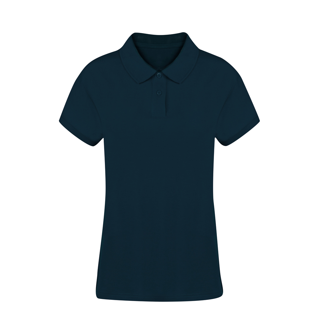 Erwachsene Frauen Farbe Polo-Shirt – Bild 6