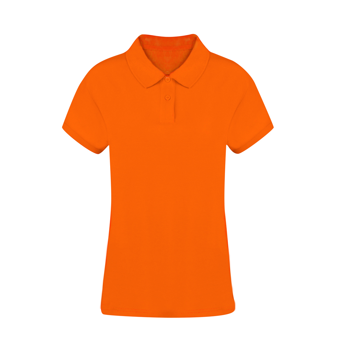 Erwachsene Frauen Farbe Polo-Shirt – Bild 8