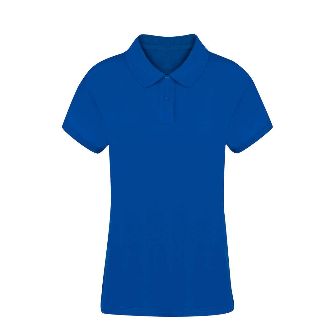 Erwachsene Frauen Farbe Polo-Shirt – Bild 2