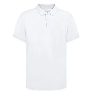 Erwachsene Weiß Polo-Shirt