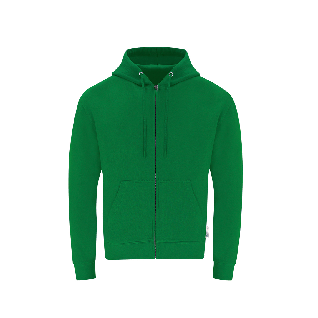 Erwachsene Sweatshirt mit Kapuze + Reißverschluss – Bild 8