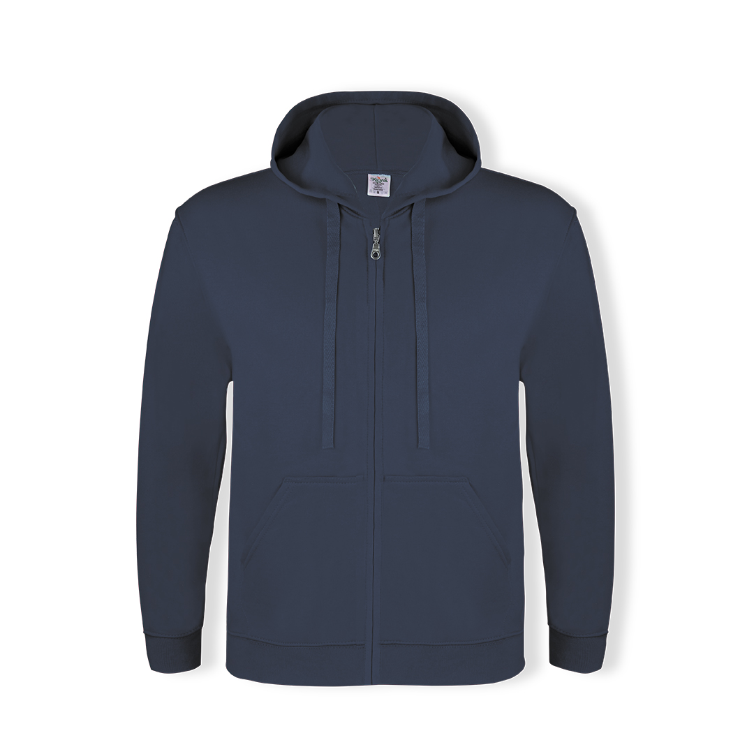 Erwachsene Sweatshirt mit Kapuze + Reißverschluss "keya" – Bild 4