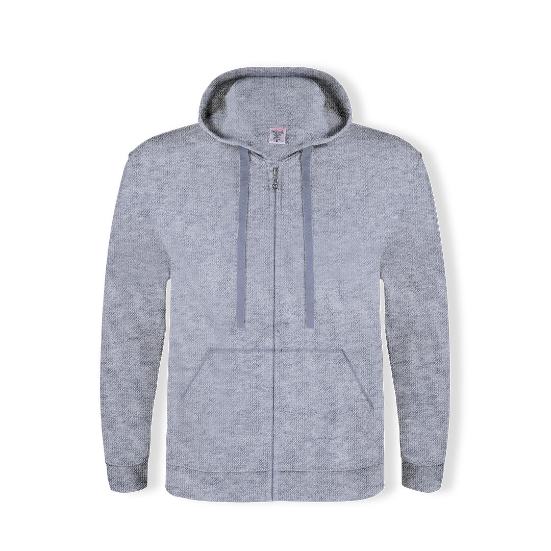 Erwachsene Sweatshirt mit Kapuze + Reißverschluss "keya" – Bild 3