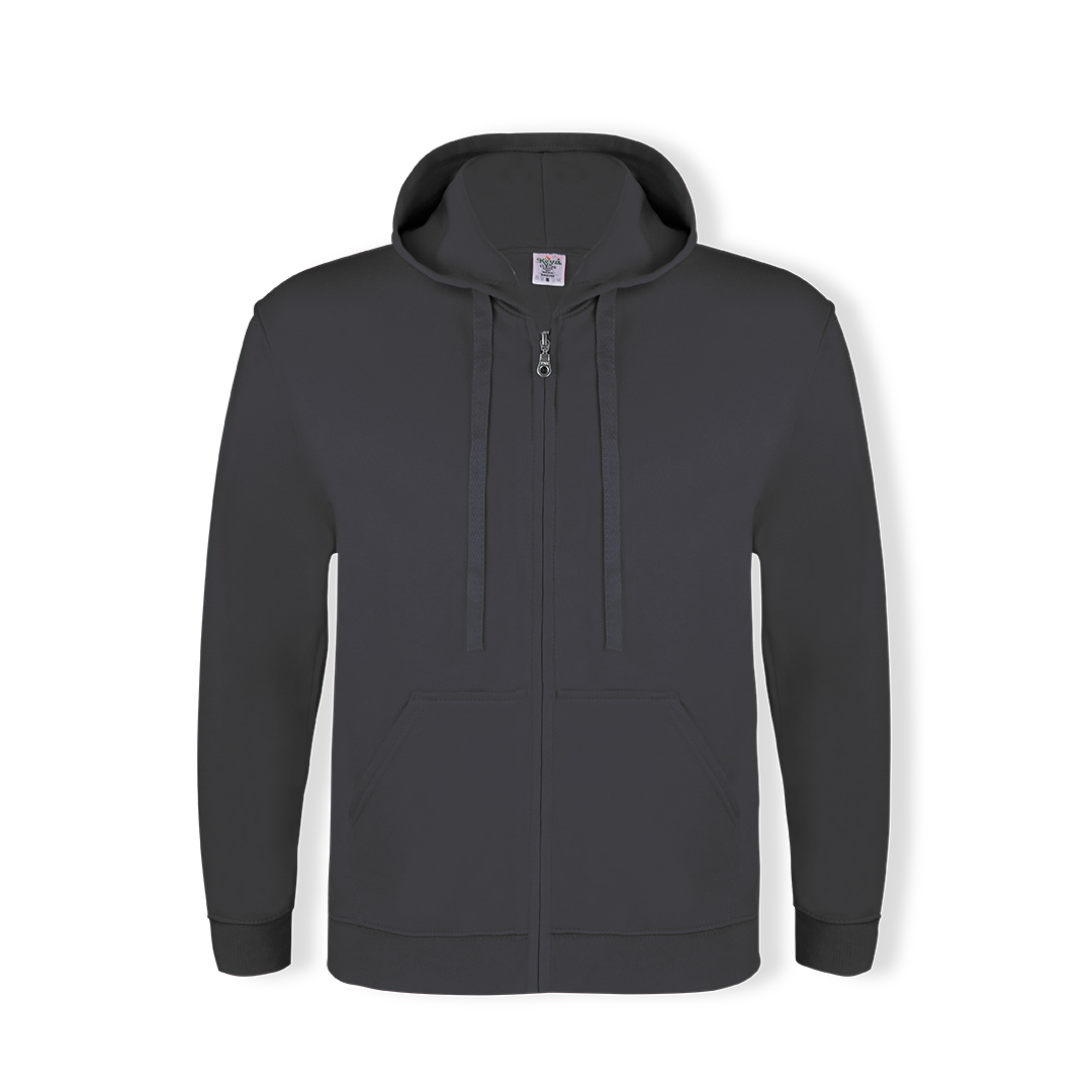 Erwachsene Sweatshirt mit Kapuze + Reißverschluss "keya" – Bild 5