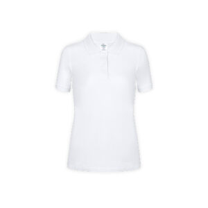 Frauen Weiß Polo-Shirt "keya"