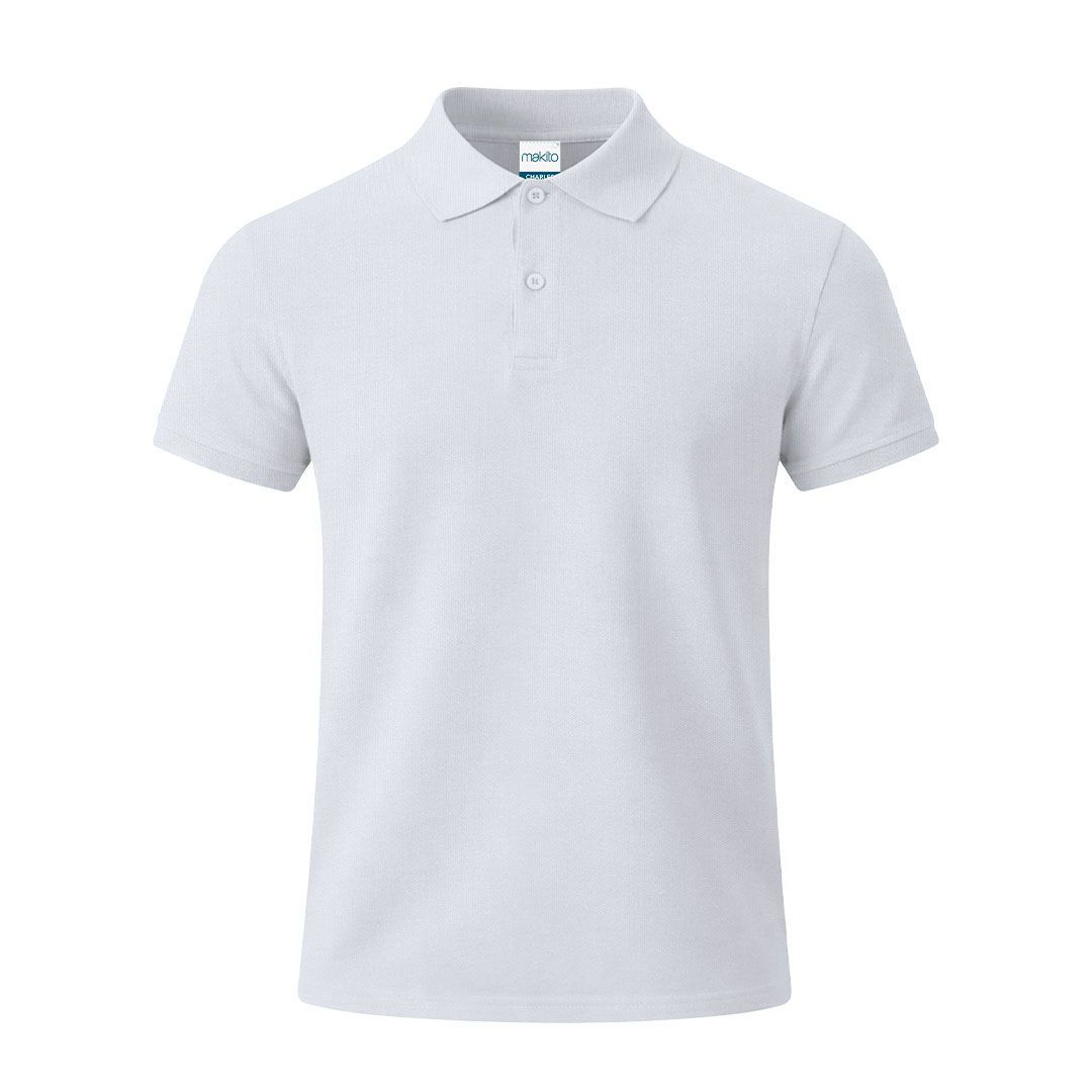 Erwachsene Weiß Polo-Shirt