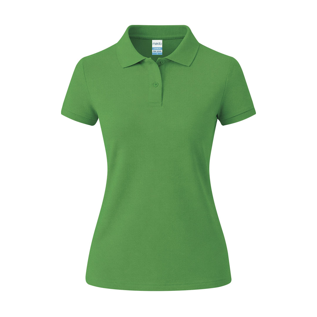 Erwachsene Frauen Farbe Polo-Shirt – Bild 8