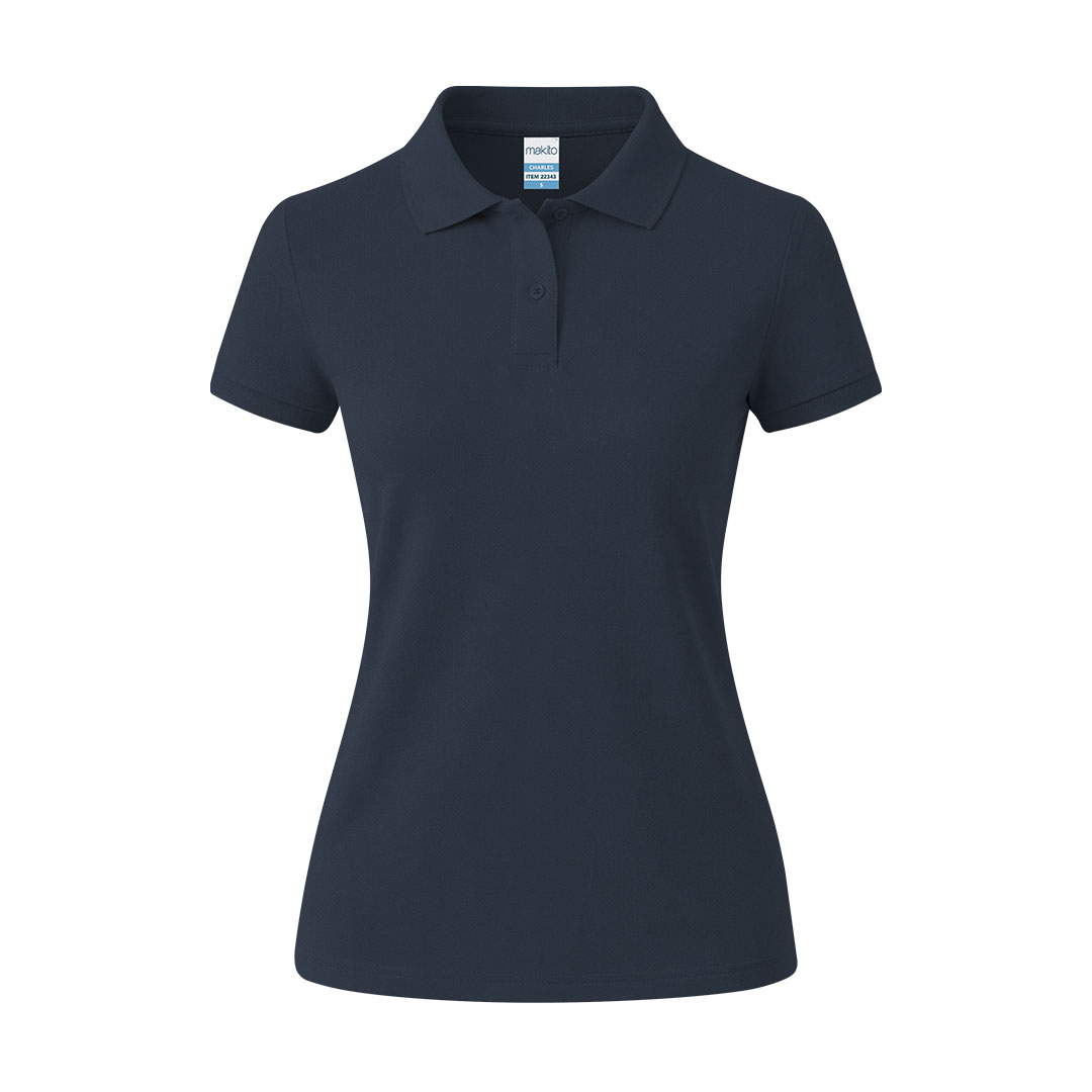 Erwachsene Frauen Farbe Polo-Shirt – Bild 4