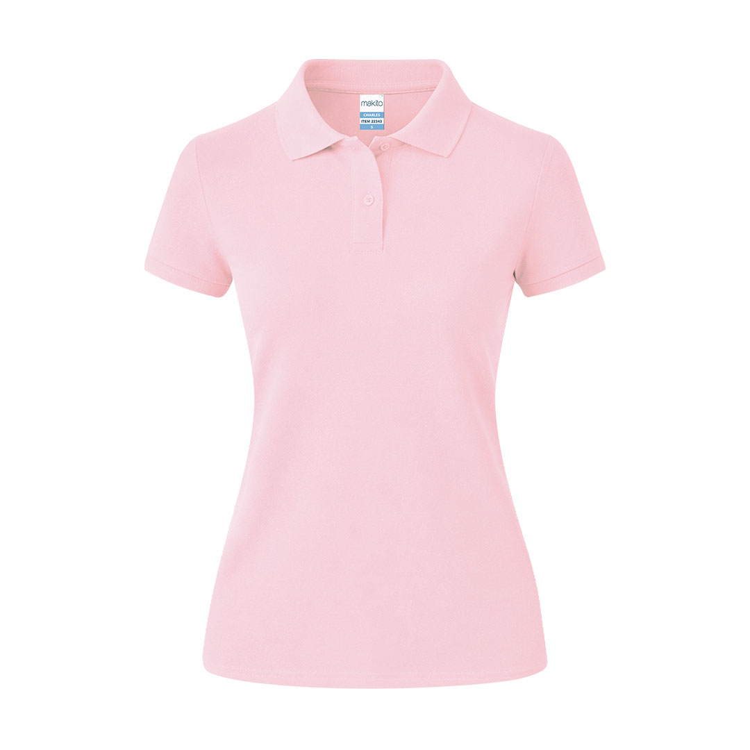 Erwachsene Frauen Farbe Polo-Shirt – Bild 7