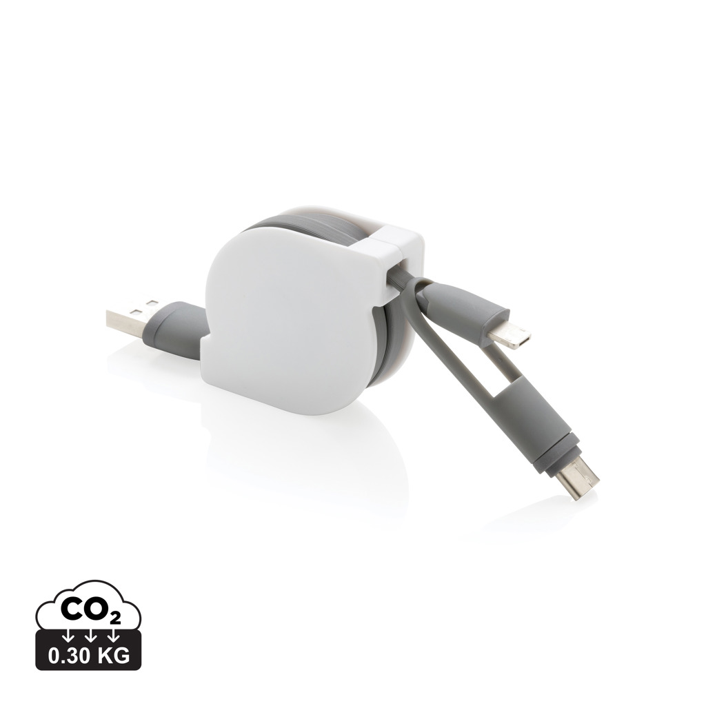 3-in-1 ausziehbares Kabel – Bild 2
