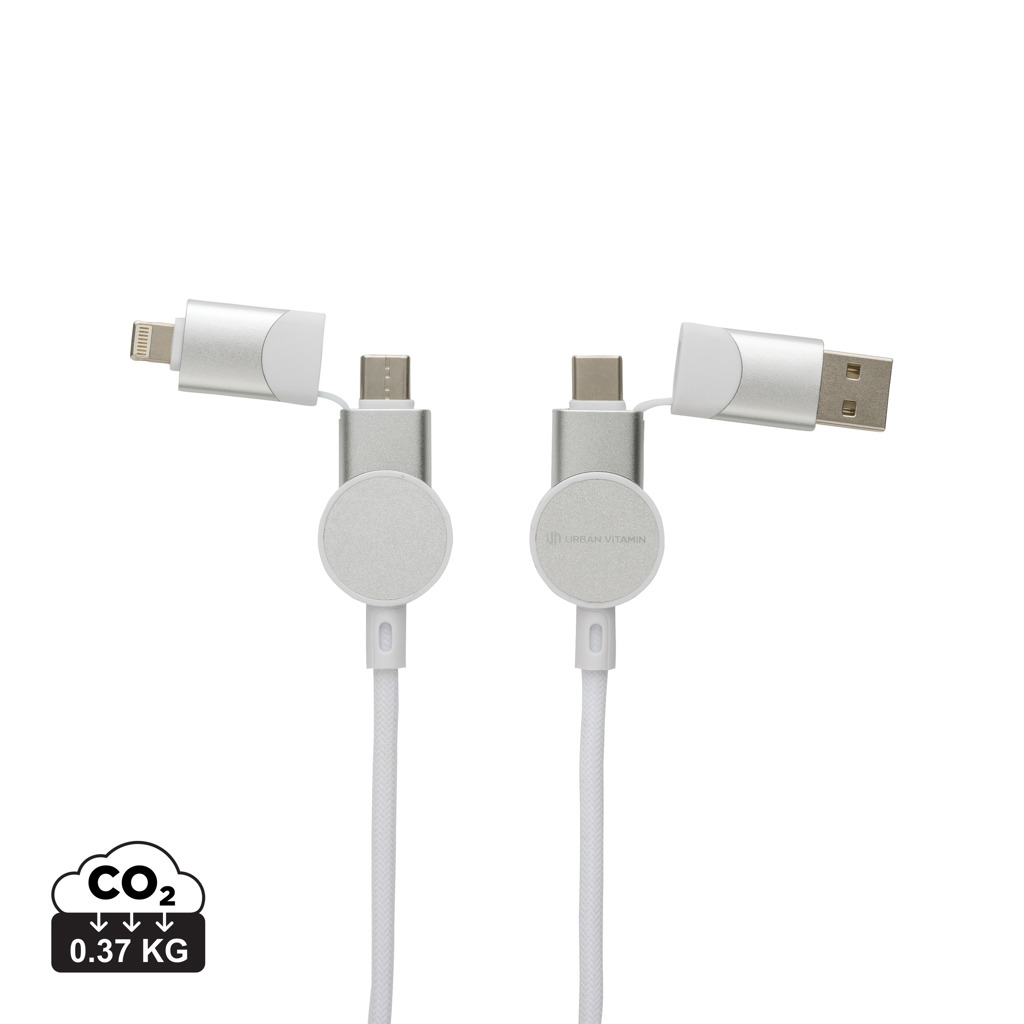 Oakland RCS rKunststoff 1,2m 6-in-1 Fast-Charging 45W Kabel – Bild 2