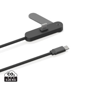 Aluvia RCS 65W-PD-Kabel mit verstellbarem Handyhalter