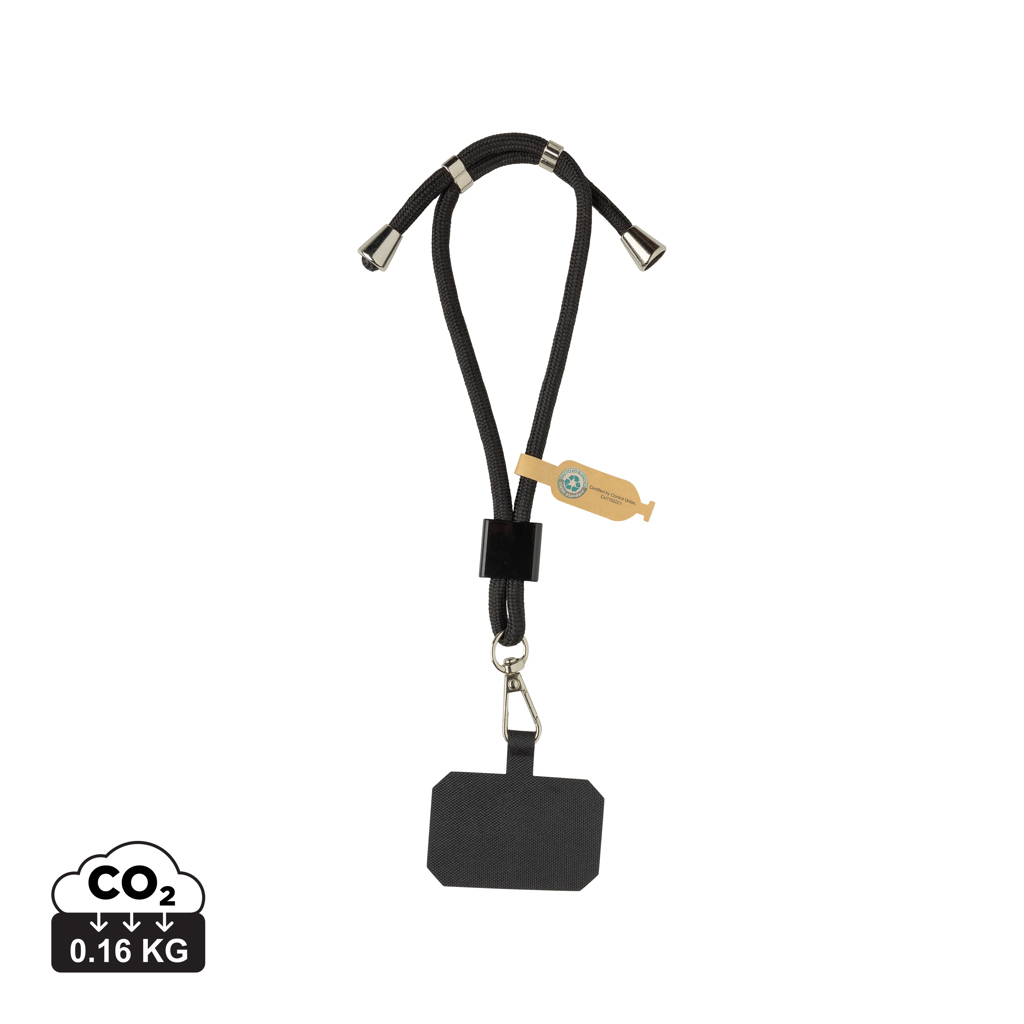 CarryLoop verstellbares Handy-Handgelenksband aus RCS rPET