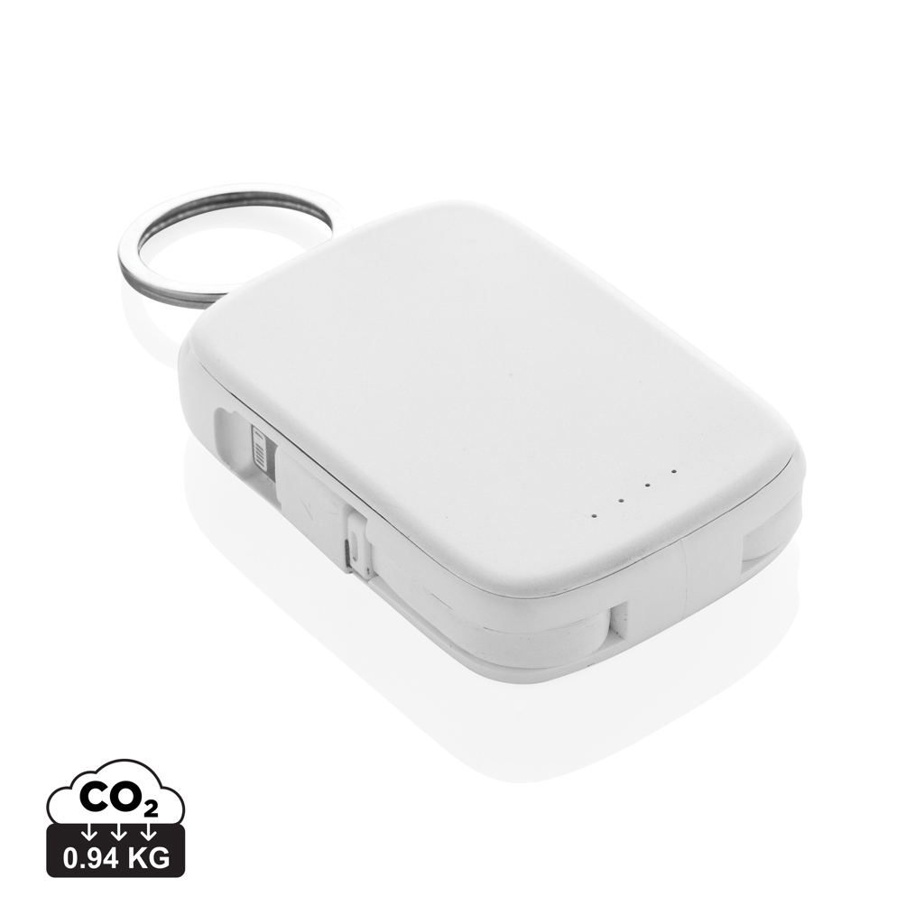 Nexo RCS Key-Chain-Powerbank 2.000mAh mit integr. Kabeln – Bild 2