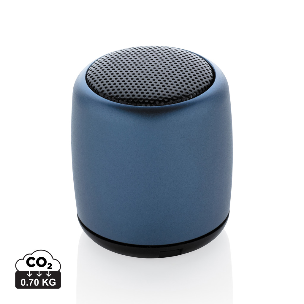 Kabelloser Mini-Lautsprecher aus Aluminium – Bild 2