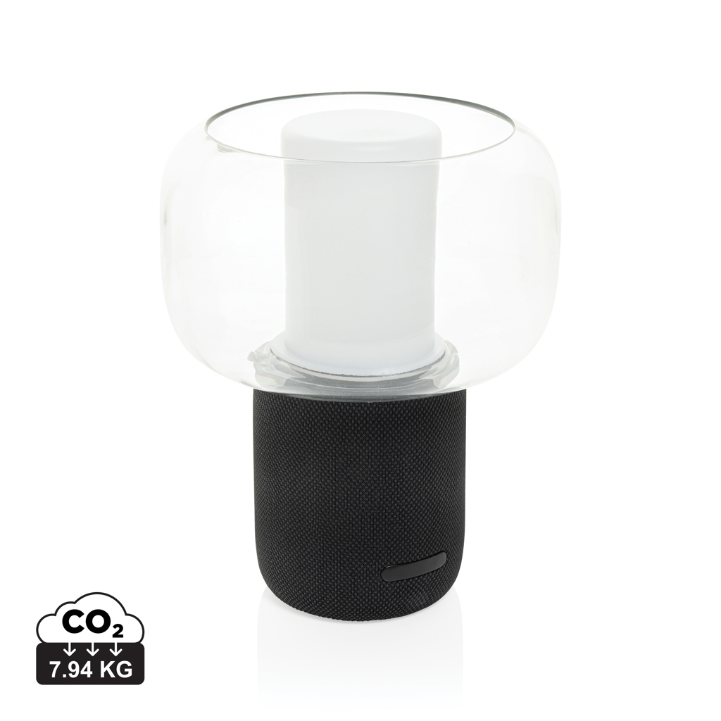 Lux 10W Lautsprecherlampe aus RCS recyceltem Kunststoff