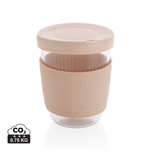 Ukiyo Borosilikatglas mit Silikondeckel & Sleeve