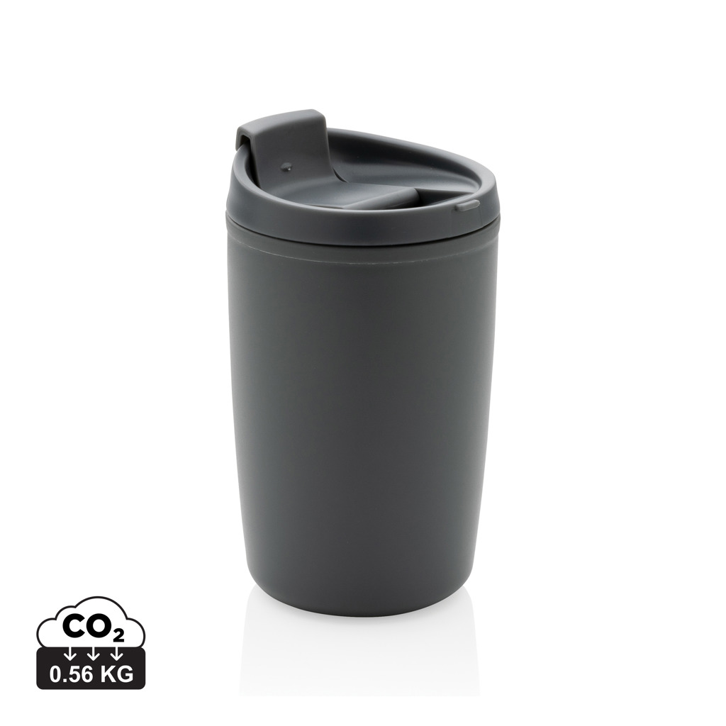 GRS recycelter PP-Becher mit Flip-Deckel – Bild 2