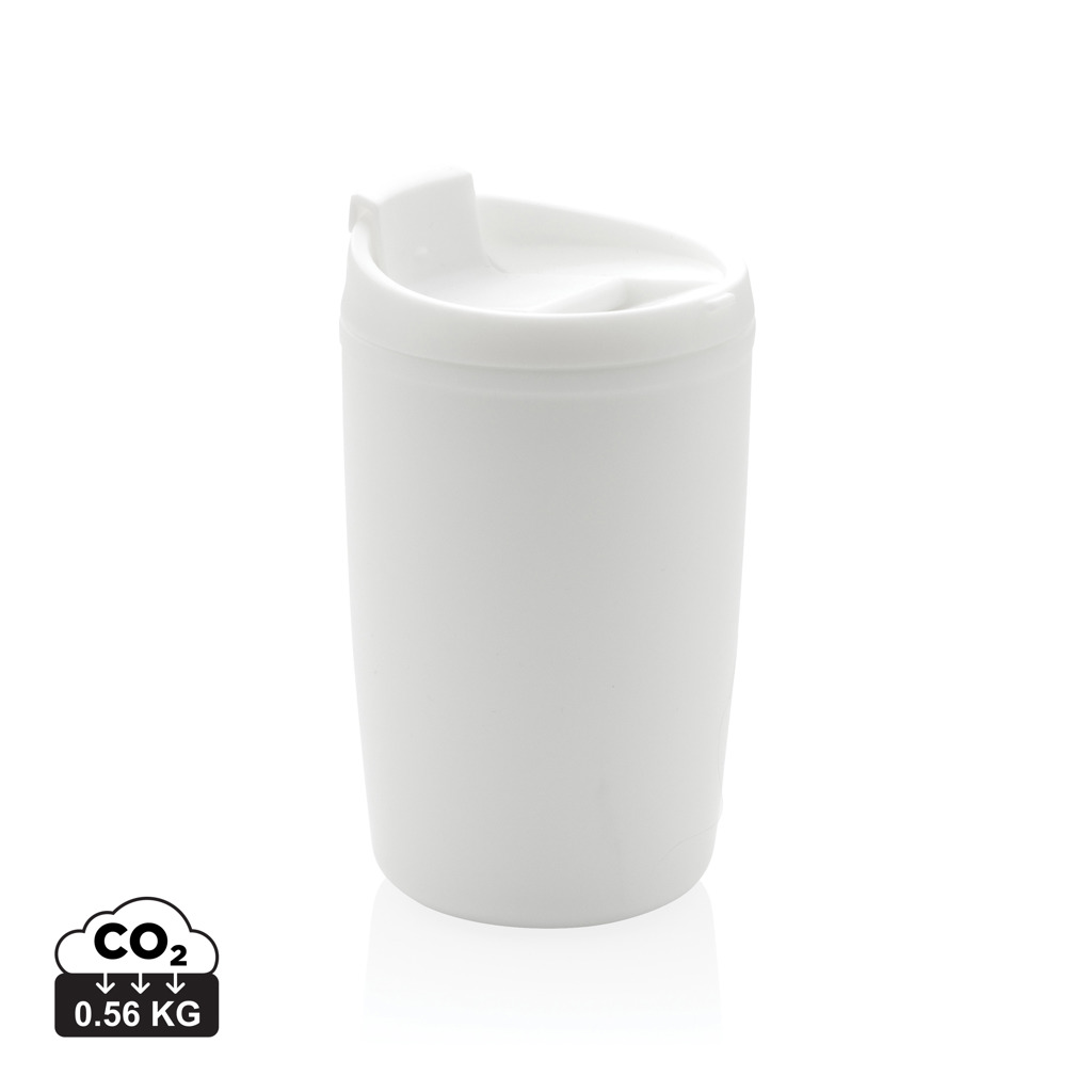 GRS recycelter PP-Becher mit Flip-Deckel – Bild 3