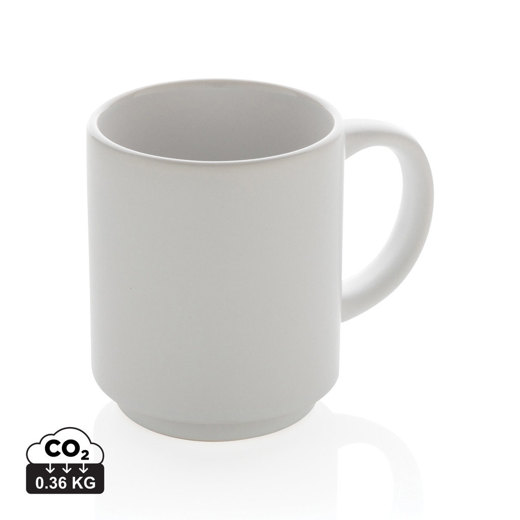Stapelbare Keramiktasse, 180ml – Bild 3