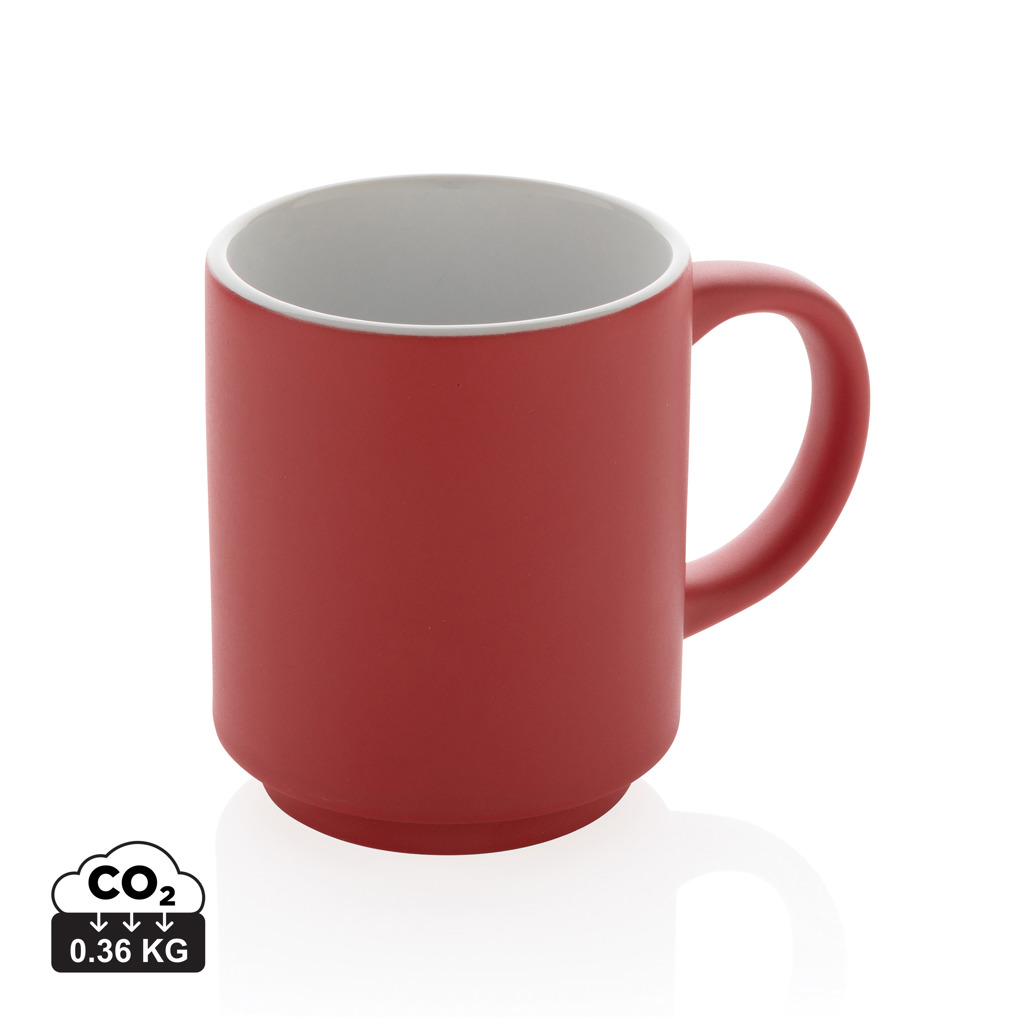 Stapelbare Keramiktasse, 180ml – Bild 4