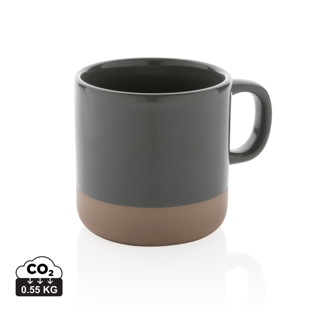 Becher aus glasiertem Keramik, 360ml – Bild 2