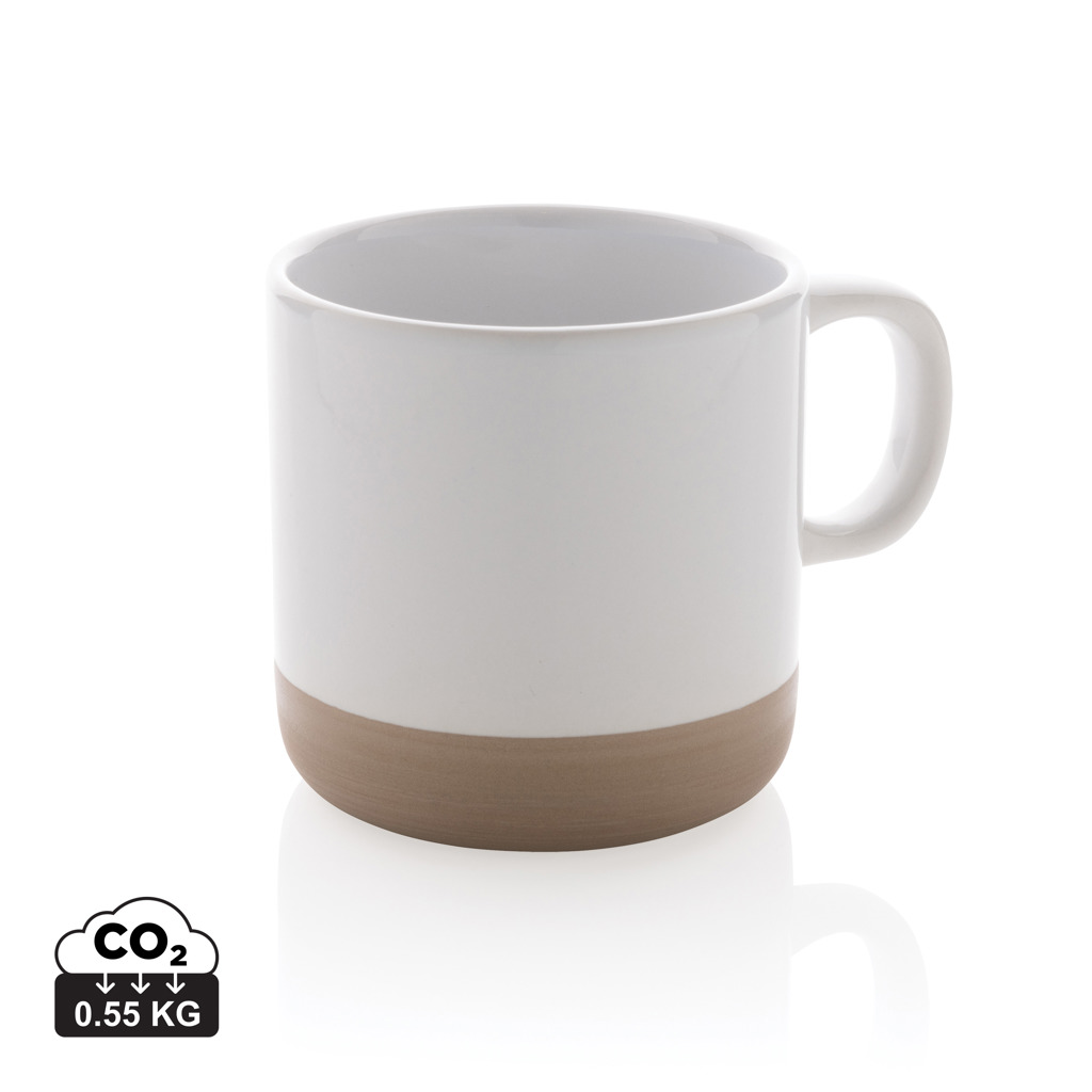 Becher aus glasiertem Keramik, 360ml – Bild 3