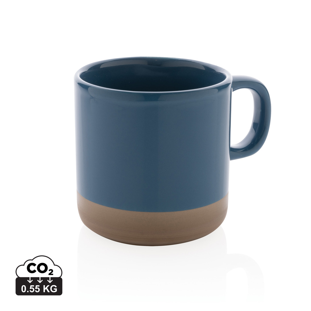 Becher aus glasiertem Keramik, 360ml – Bild 4