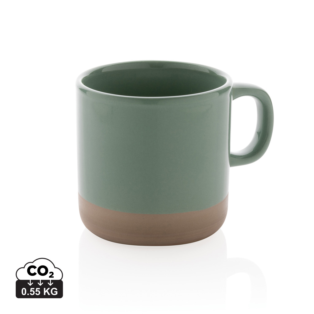 Becher aus glasiertem Keramik, 360ml – Bild 5